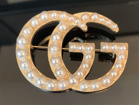 gucci pearl brooch|Gucci brooches wholesale.